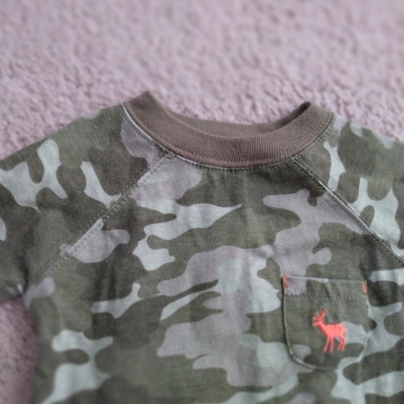 Baby Connection Newborn Camo Shirt - Picture 5 of 8